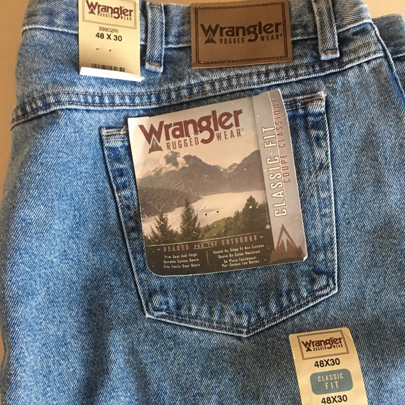 Wrangler Classic Fit Jeans 48x3 